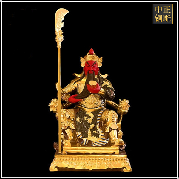 紅臉關(guān)公看書銅雕塑.jpg 紅臉關(guān)公看書銅雕塑.jpg